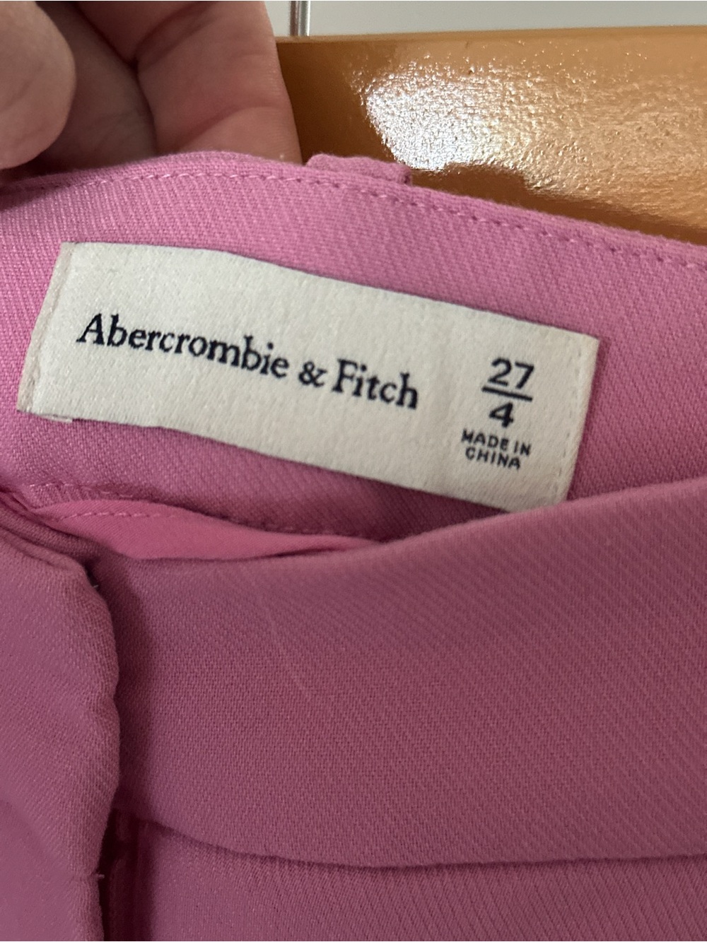 Abercrombie & Fitch Pink Two-Piece Pant Set - Picture 3 of 8